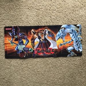 Yugioh trading card game playmat